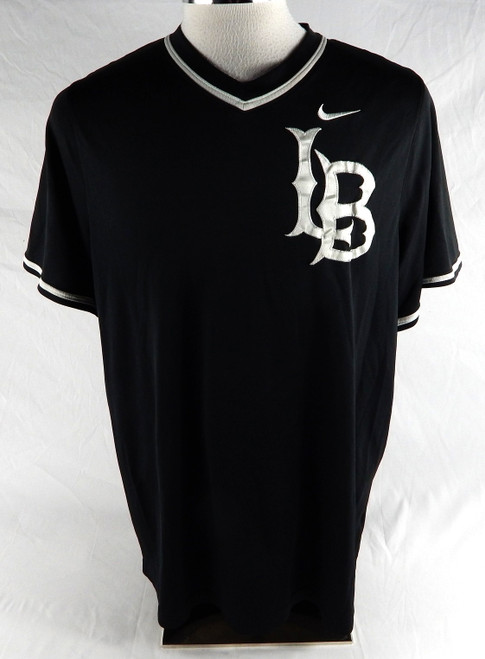 2020 Long Beach State Dirtbags #13 Game Used Black Jersey Baseball XL 646