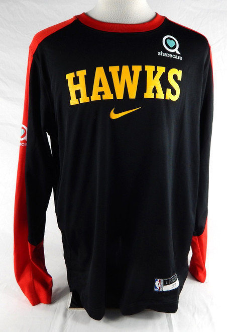 2024-25 Atlanta Hawks Vit Krejci #27 Game Used Red Shooting Shirt L 605
