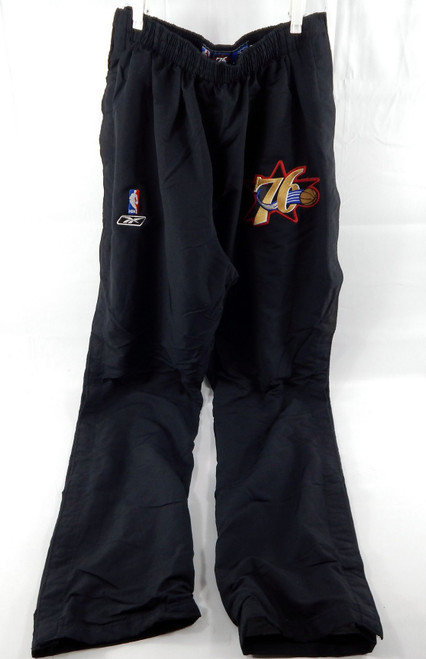 2004-05 Philadelphia 76ers Corliss Williamson #14 Game Used Black WarmUp Pants 9