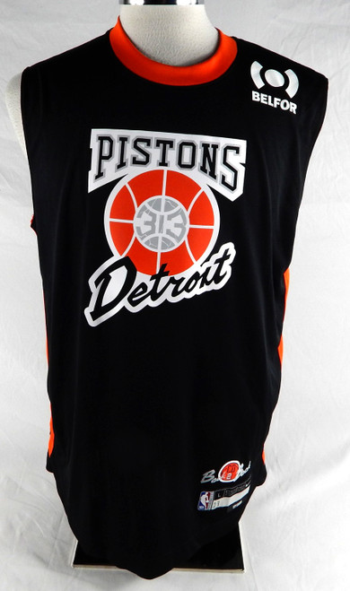 2024-25 Detroit Pistons Jaden Ivey #23 Game Used Black Tank Top Shirt Bad Boys 5