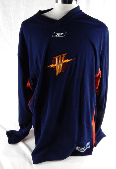 2000s Golden State Warriors Game Issued Navy Shooting Shirt 2XL 629