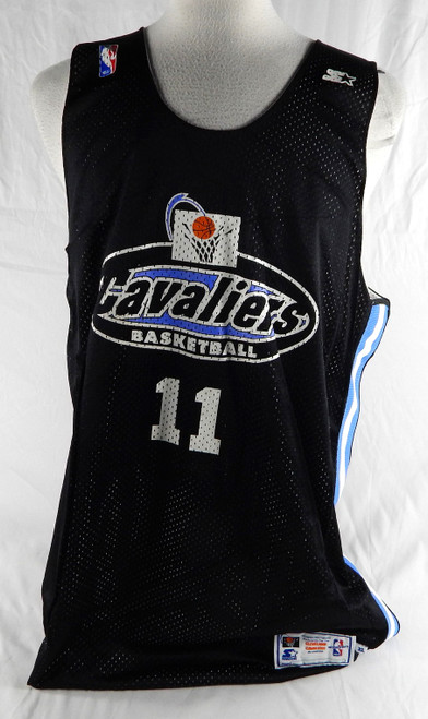 1990s Cleveland Cavaliers #11 Game Issued Black Practice Jersey XL 006
