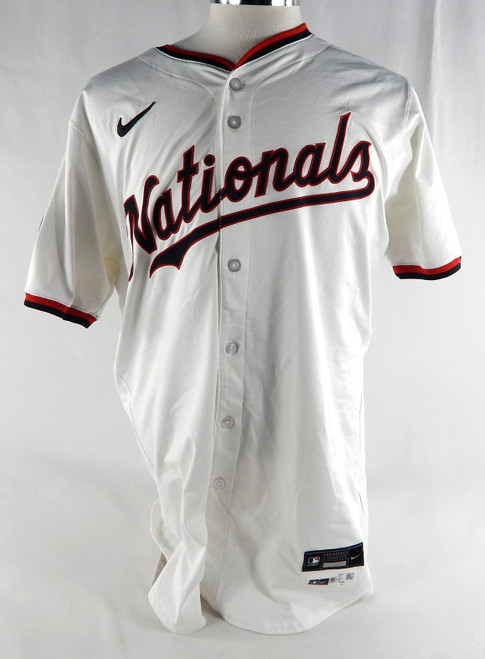 2024 Washington Nationals Trey Lipscomb #38 Game Issued Pos Used White Jersey 2