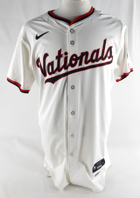 2024 Washington Nationals Zach Davies #72 Game Issued White Jersey 42 083