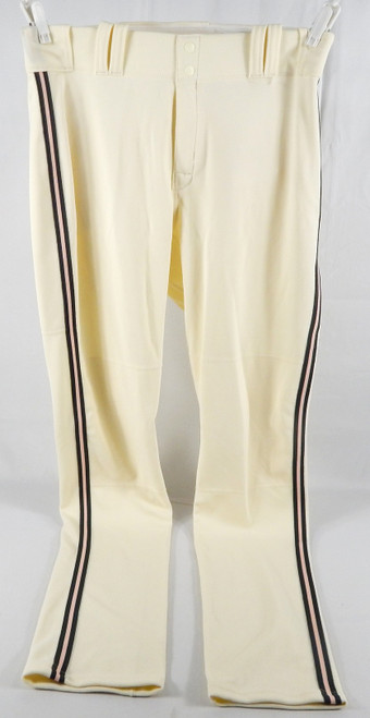 2022 Washington Nationals Gerardo Parra #88 Game Issued Cream Pants City Con 4