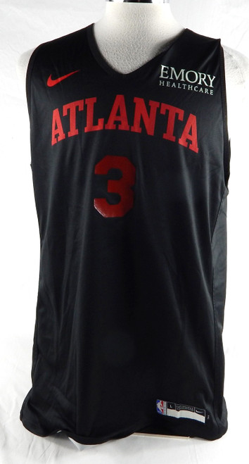 2024-25 Atlanta Hawks Caris Levert #3 Game Issued P Used Practice Jersey L 300