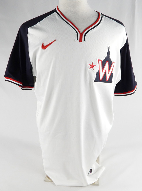 2024 Washington Nationals Amos Willingham #54 Game Issued White Jersey DC Alt