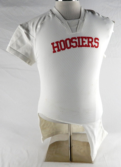 Indiana Hoosiers Blank Game Issued White Jersey Football 2QB 155