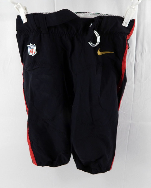 2016 San Francisco 49ers Carlos Hyde #28 Game Used Black Pants Color Rush 34 003