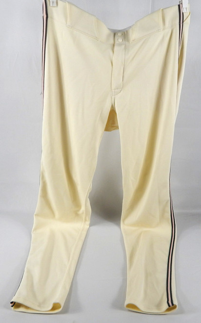 2024 Washington Nationals Chris Johnson #23 Game Issued Cream Pants City Con 1