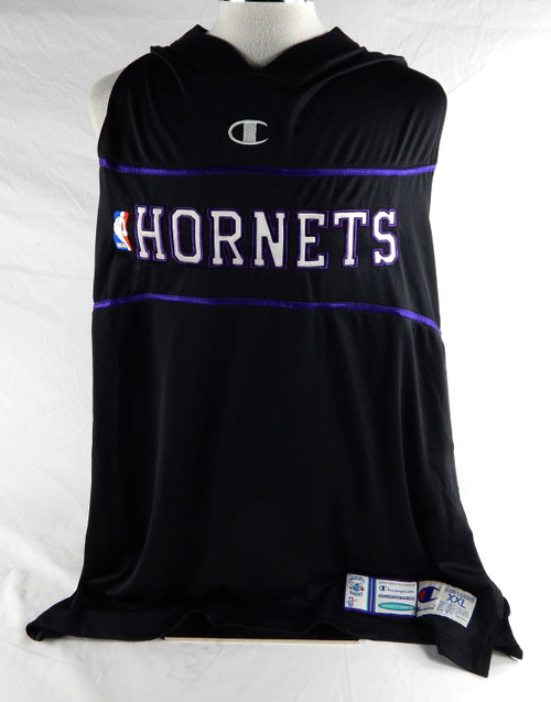 2001-02 Charlotte Hornets Game Issued Black Tank Top Shirt XXL 929