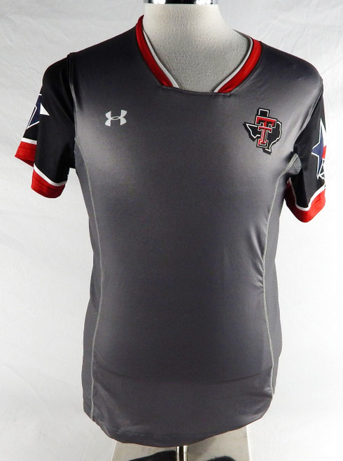 2021 Texas Tech Red Raiders Game Used Grey Jersey Womens Soccer M 685