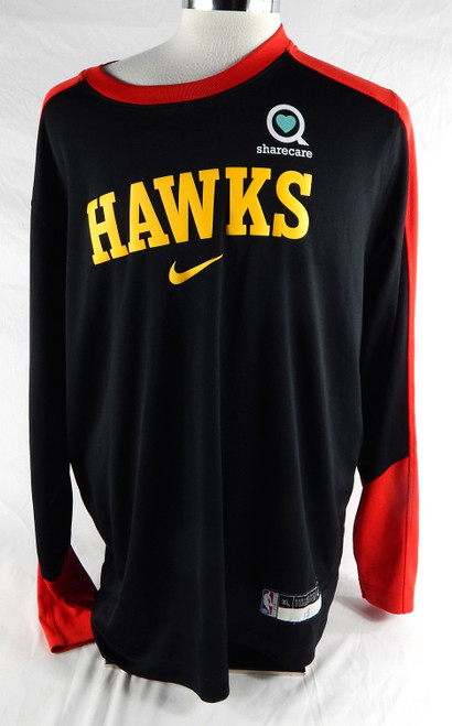 2024-25 Atlanta Hawks Clint Capela #15 Game Used Red Shooting Shirt XL 597