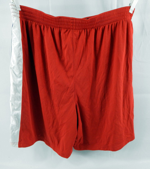 2000s Portland Trail Blazers #52 Game Used Red Shorts 48 222