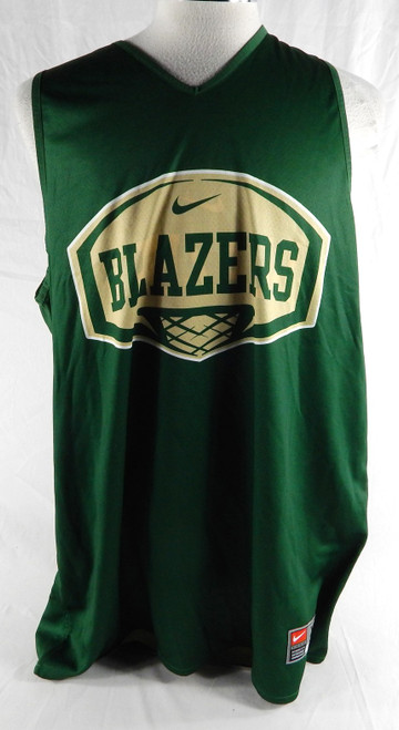 2000s UAB Blazers Game Used Green Practice Jersey XL 918
