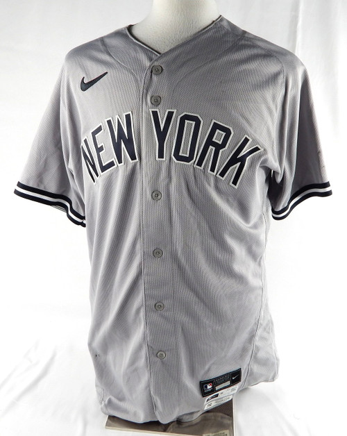 2022 New York Yankees Tanner Swanson #76 Game Issued Pos Used Grey Jersey 44 414