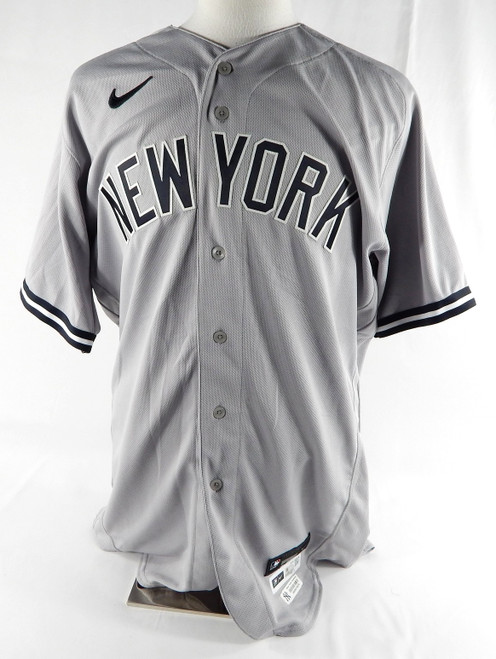 2022 New York Yankees Ronald Guzman #29 Game Issued Grey Jersey 48 447