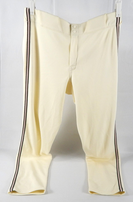 2024 Washington Nationals Darnell Coles #7 Game Issued Cream Pants City Con 34 4