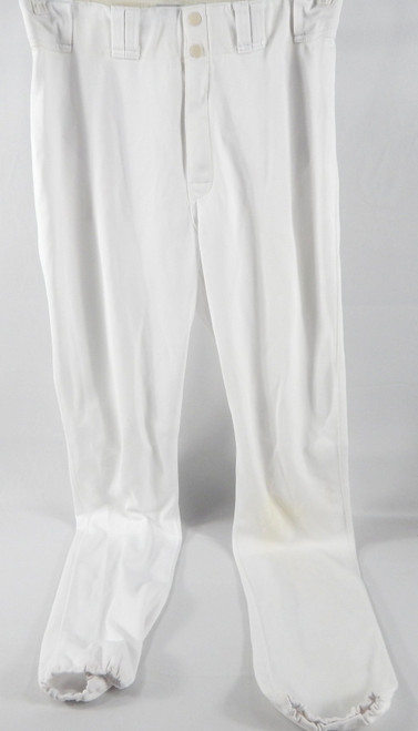 Pittsburgh Pirates Game Used White Pants 37 560
