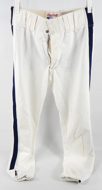 1991 Houston Astros Baker Game Used White Pants 32 580
