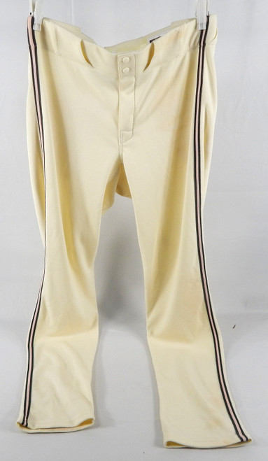 2024 Washington Nationals Nasim Nunez #26 Game Issued Cream Pants City Con 6