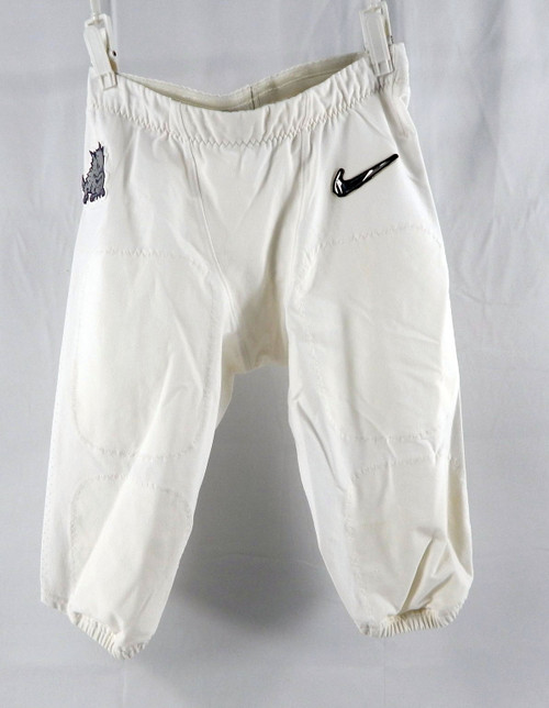 2022 Texas Christian TCU Frogs #38 Game Used White Pants College Playoffs 32