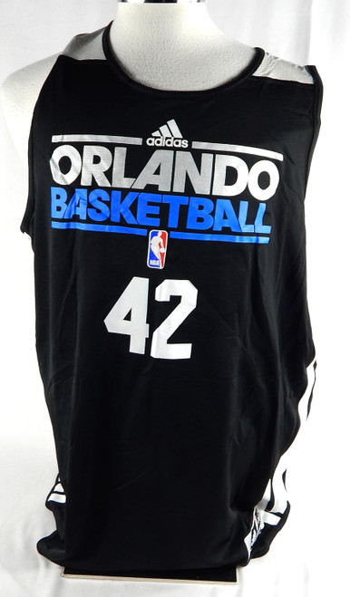 2012-13 Orlando Magic #42 Game Used Black Practice Jersey 4XL DP89378