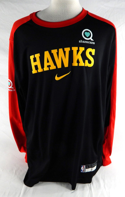 2024-25 Atlanta Hawks David Roddy #8 Game Used Red Shooting Shirt XL 607