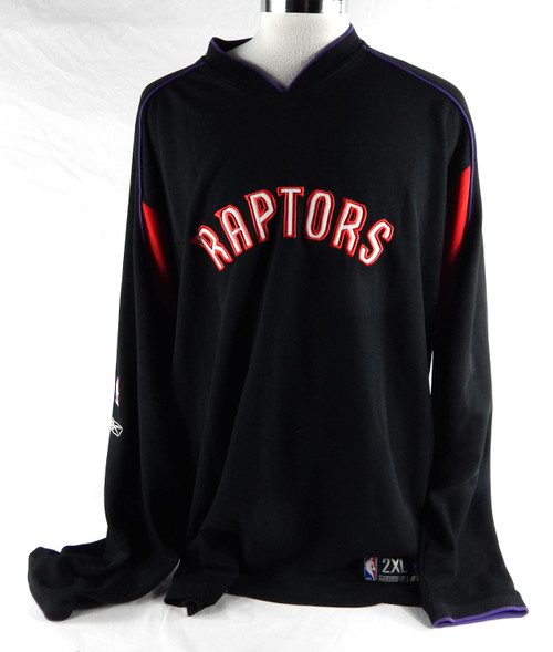 2003-04 Toronto Raptors Lamond Murray #21 Game Used Black Shooting Shirt 2XL 914