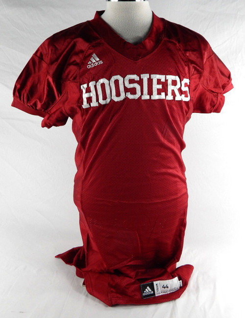 2009 Indiana Hoosiers Blank Game Issued Red Jersey Football 44 202