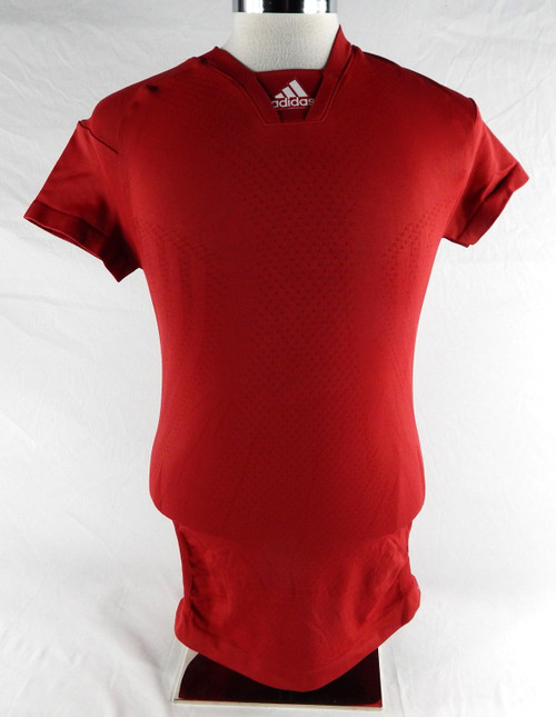 Indiana Hoosiers Blank Game Issued Red Jersey Football 1QB 152