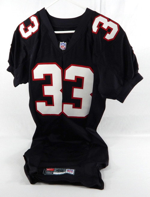 1999 Atlanta Falcons Winslow Oliver #33 Game Issued Black Jersey 42 225