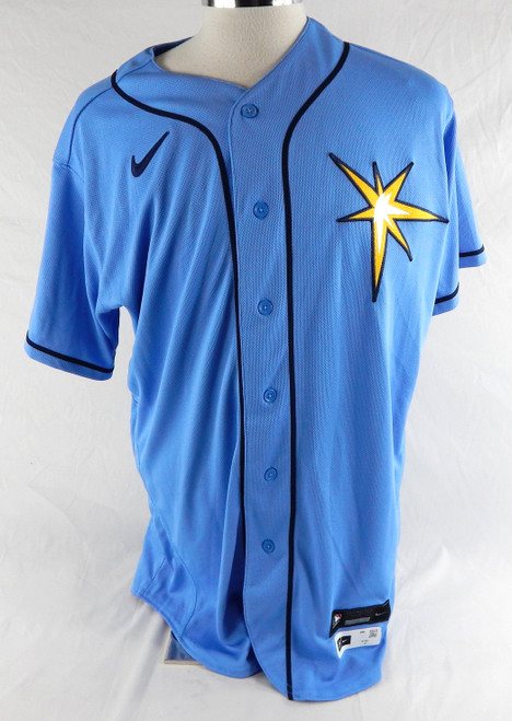 2023 Tampa Bay Rays Steve Livesey #95 Game Issued Blue Jersey 46 046