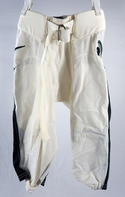 Michigan State Spartans Game Issued White Pants Football 26 259