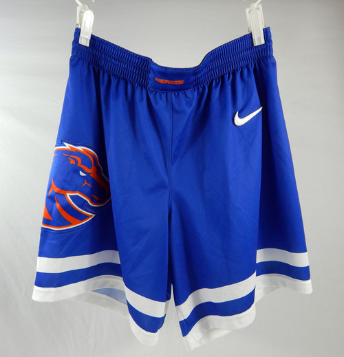2022-23 Boise State Broncos #12 Game Used Blue Shorts Mens Basketball L 283