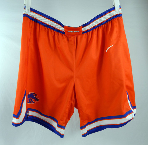 2020-21 Boise State Broncos #33 Game Used Orange Shorts Mens Basketball XXL 332