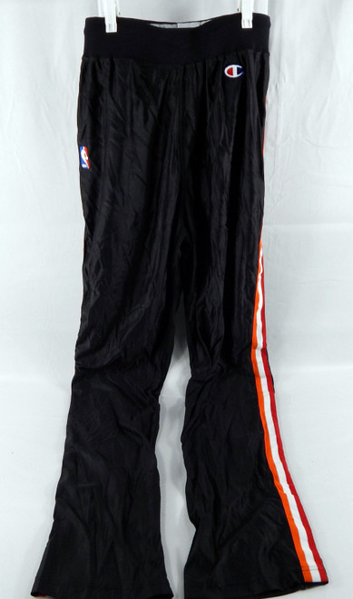 1992-93 Miami Heat Game Issued Black Warm Up Pants 36 410