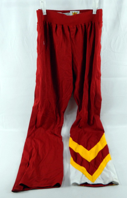 1989-90 Atlanta Hawks Game Issued Red Warm Up Pants 34 417