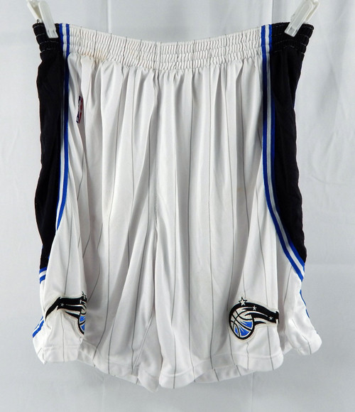 2000s Orlando Magic #20 Game Used White Shorts 48 426