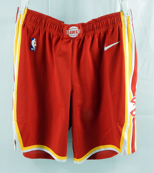 2023-24 Atlanta Hawks #17 15 Game Used Red Shorts Pacman XL 42 400