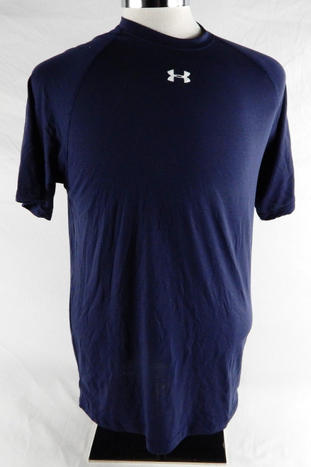 2009 Auburn Tigers Team Issued Navy Training Shirt XS 203