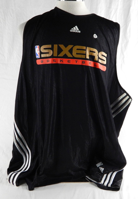 2000s Philadelphia 76ers Game Issued Black Practice Jersey  874