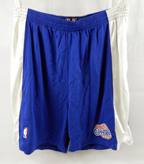2000s Los Angeles Clippers #44 2 Game Used Blue Shorts 46 283