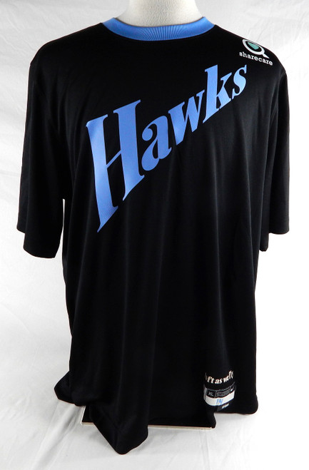 2024-25 Atlanta Hawks Terance Mann #14 Game Used Black Shooting Shirt City XL 1