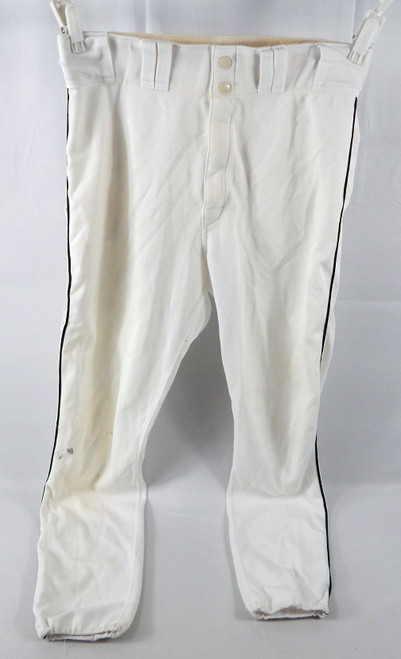 1998 Houston Astros Carl Everett #3 Game Used White Pants 34 535