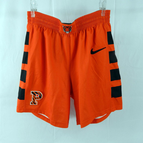 2022-23 Princeton Tigers #24 Game Used Orange Shorts Basketball L 374