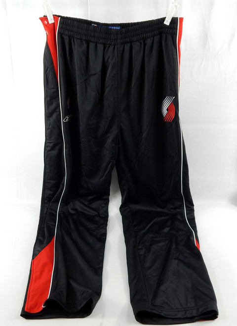 2004-05 Portland Trail Blazers Game Issued Black Warm Up Pants 2XL 415