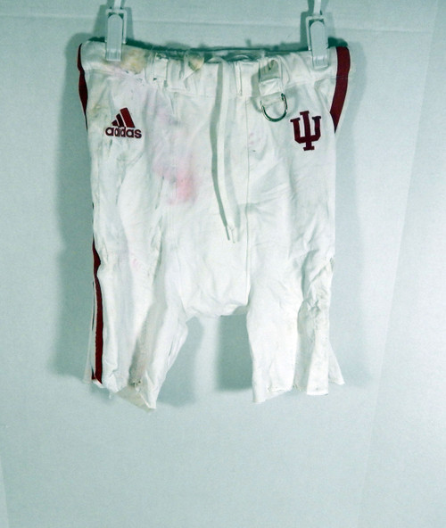 Indiana Hoosiers #68 Game Used White Pants 2XL DP62454