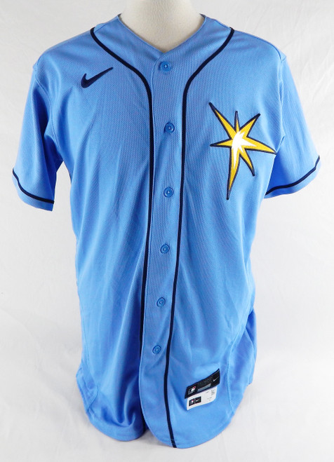 2023 Tampa Bay Rays Evan McKendry #82 Game Used Blue Jersey 44 043