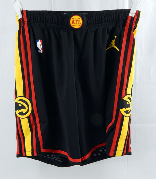 2022-23 Atlanta Hawks #? Game Issued Black Shorts Pacman XL 40 460